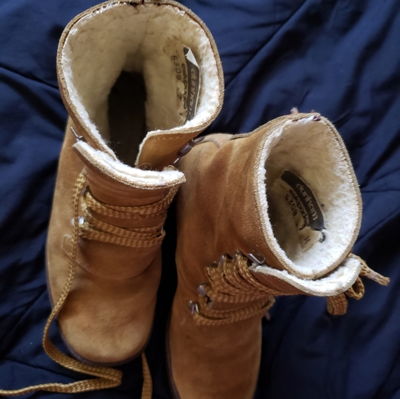 Dunham lace up military style winter boots - Picture 4 of 7